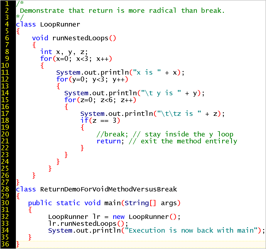 Session 4 Lecture Notes For First Course In Java